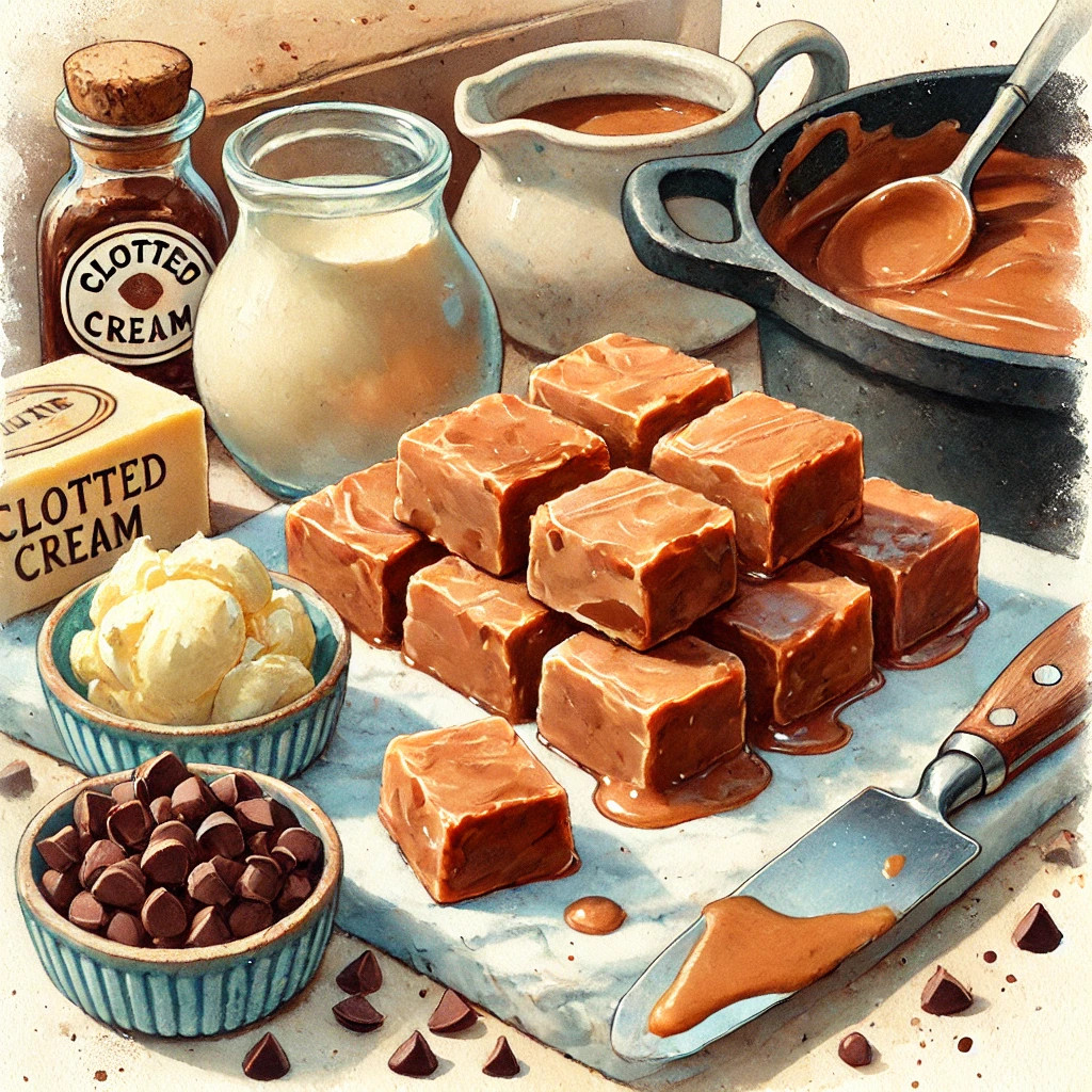 water colour of fudge 