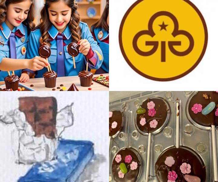 Chocolate Session for Girl Guides, Brownies, and Rainbows!